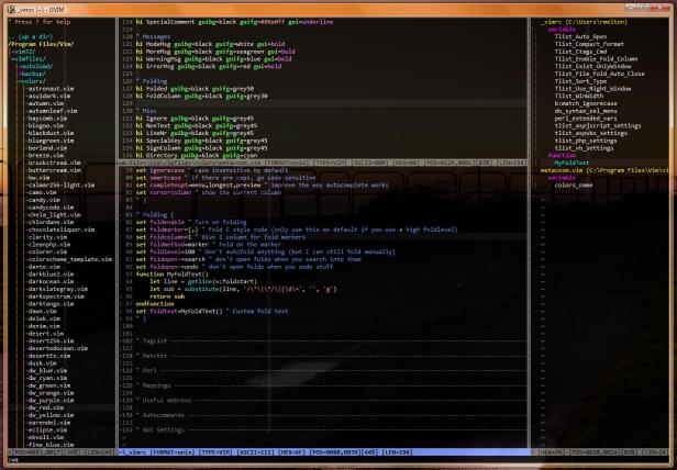 gVim sous Windows